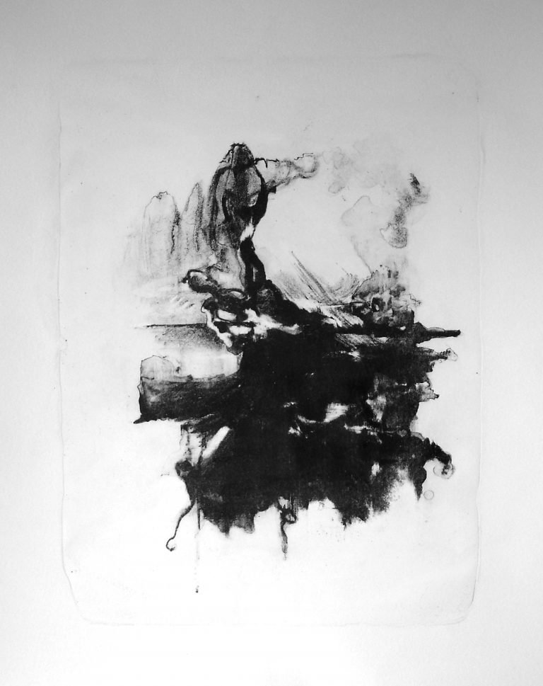 Lithography on paper, 70cm x 50cm.